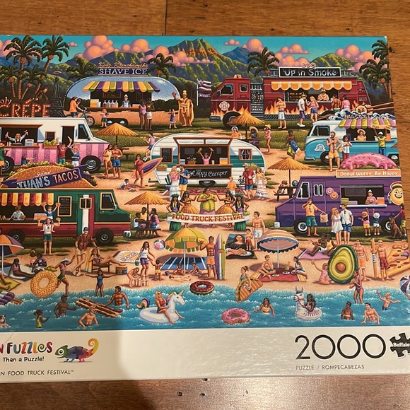 Buffalo brand jigsaw puzzle- 2000 pieces - Picture 3 of 6